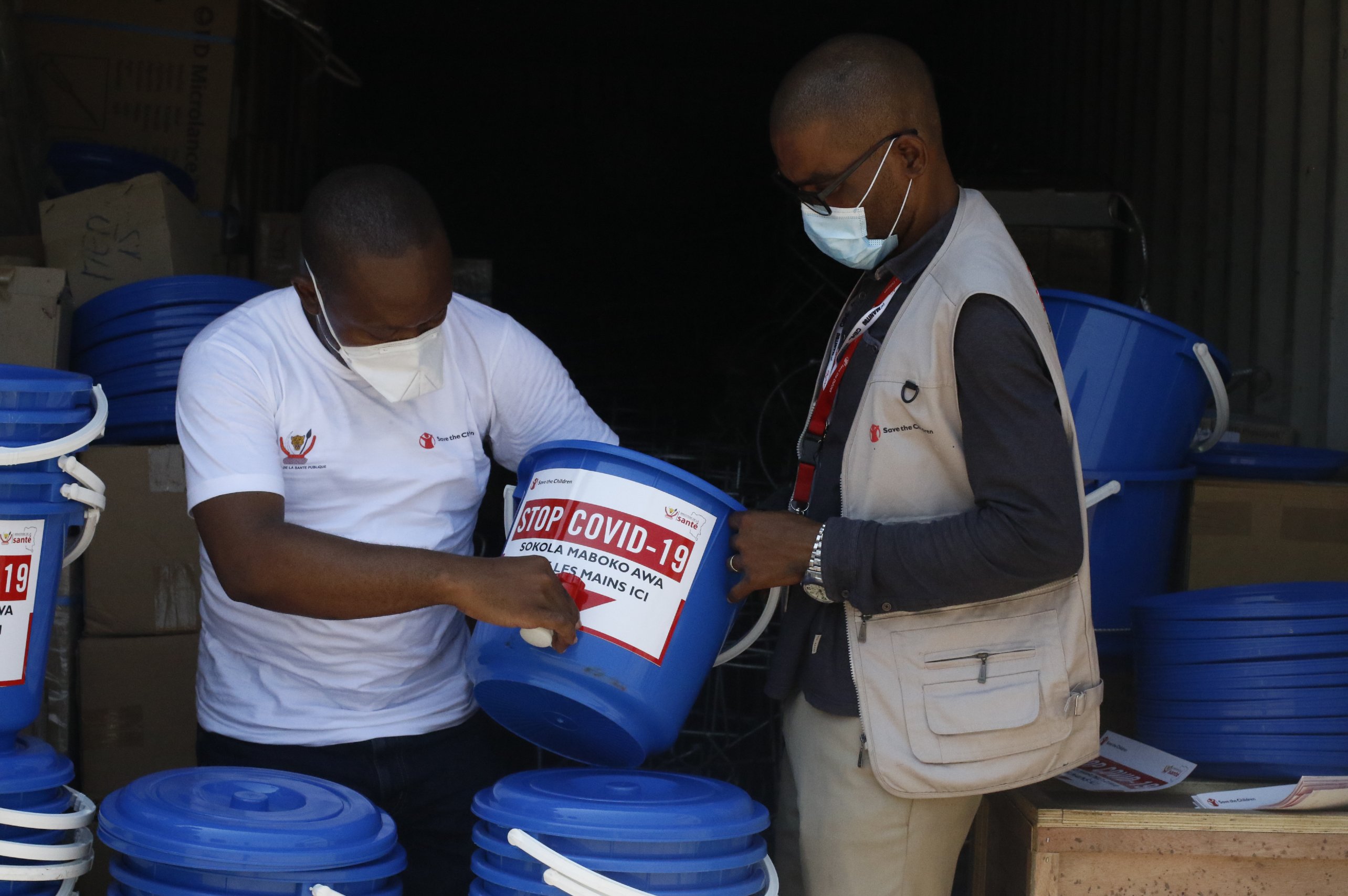 aid distribution in DRC